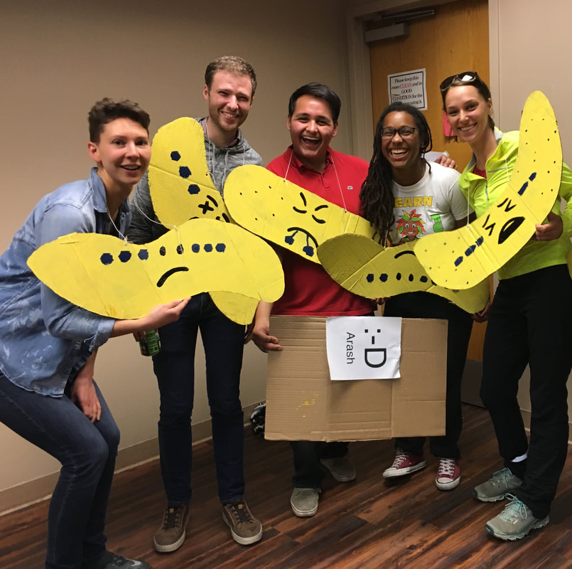 A group of happy studnets